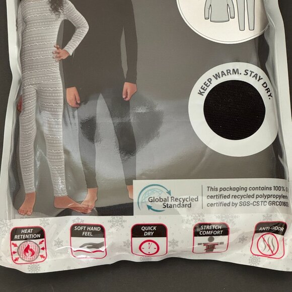 32 Degrees Kids' Black Heat Set - L (12/14) NWT - Picture 5 of 15